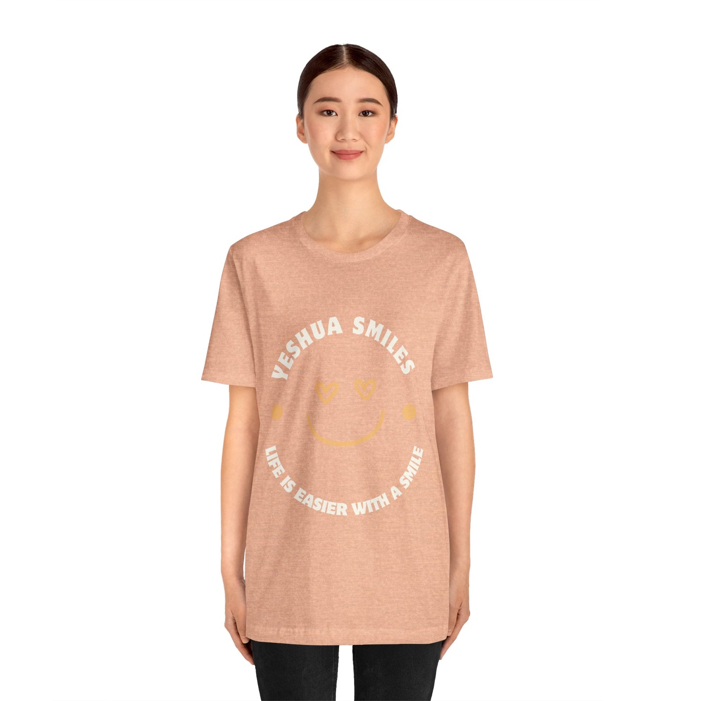 Yeshua Smiles Deluxe Tees