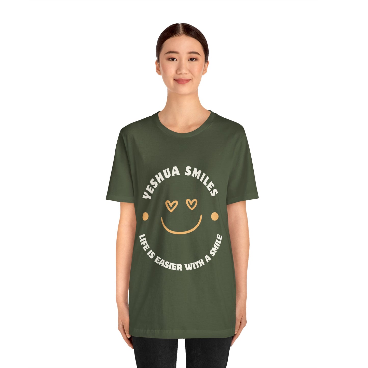 Yeshua Smiles Deluxe Tees