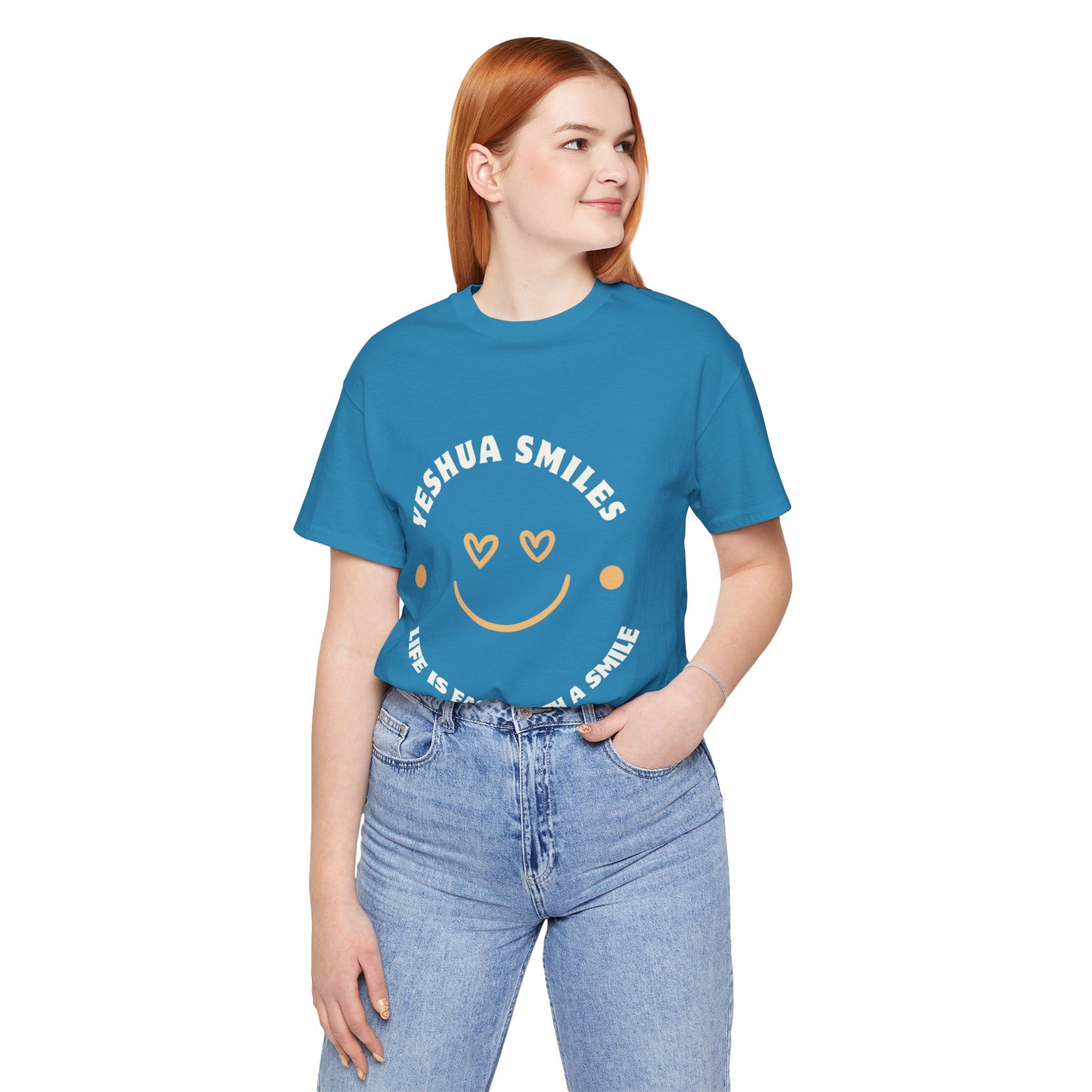 Yeshua Smiles Deluxe Tees