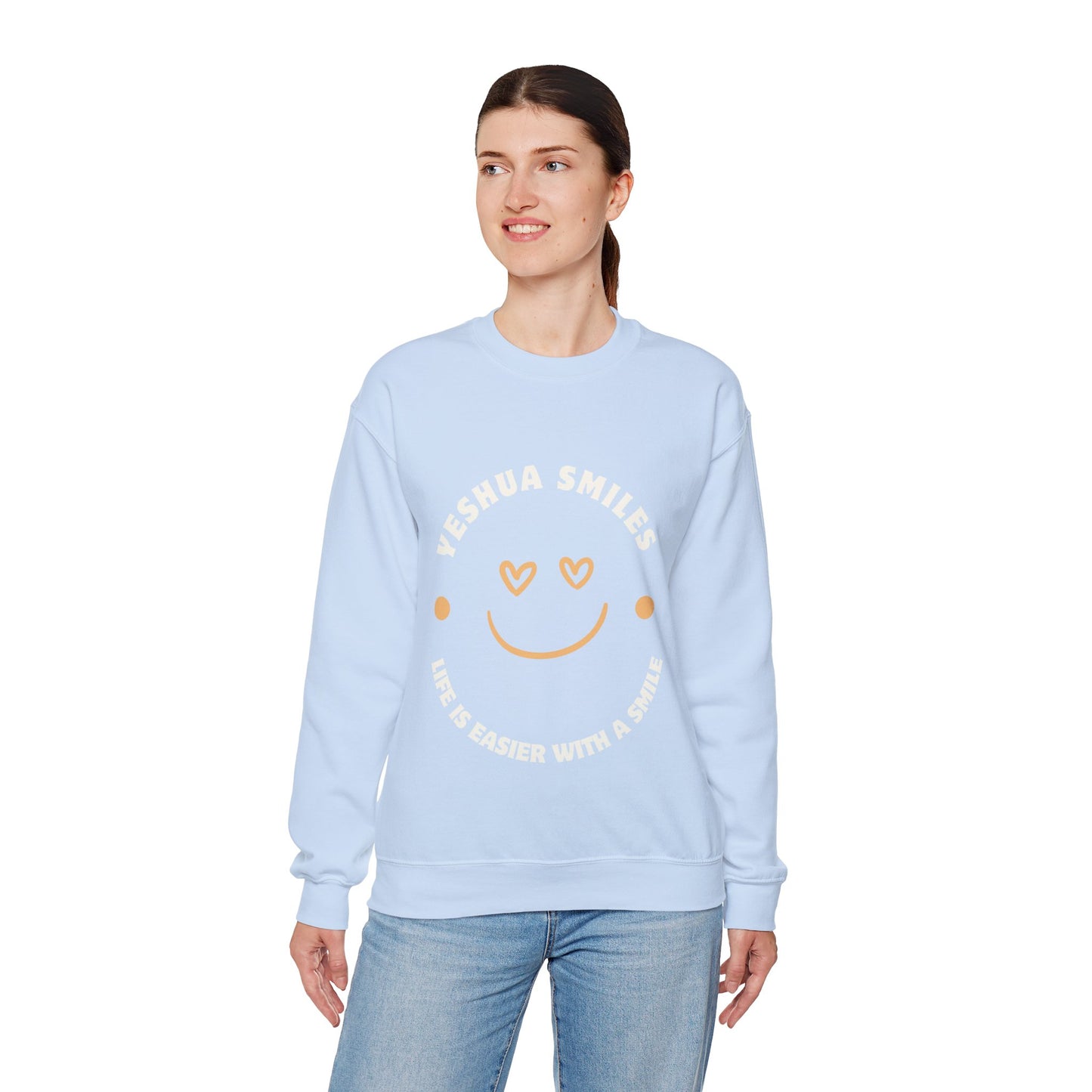 Yeshua Smiles Deluxe Sweatshirt