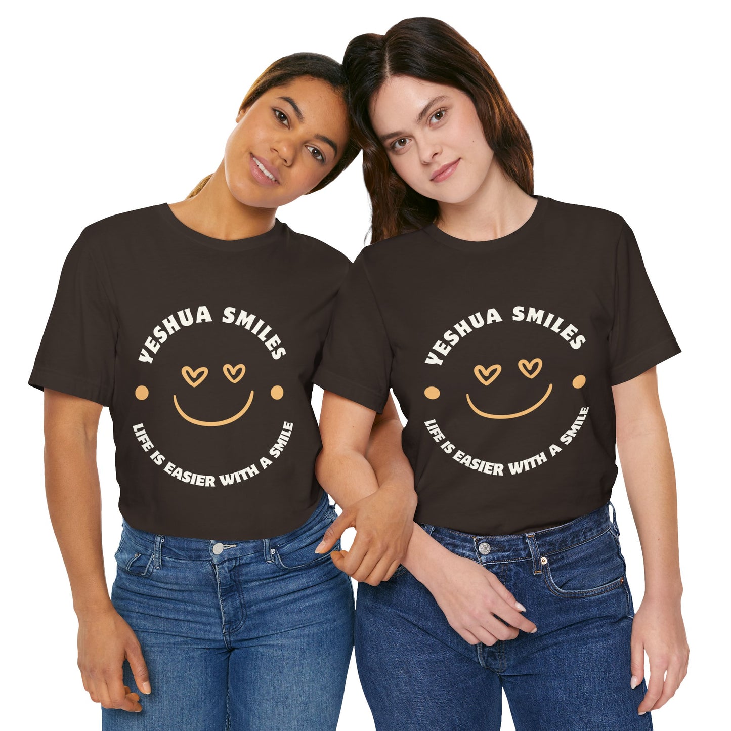 Yeshua Smiles Deluxe Tees
