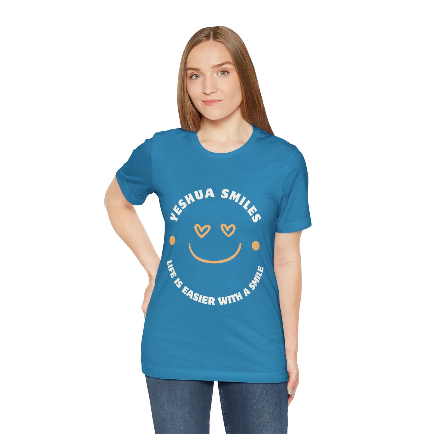 Yeshua Smiles Deluxe Tees