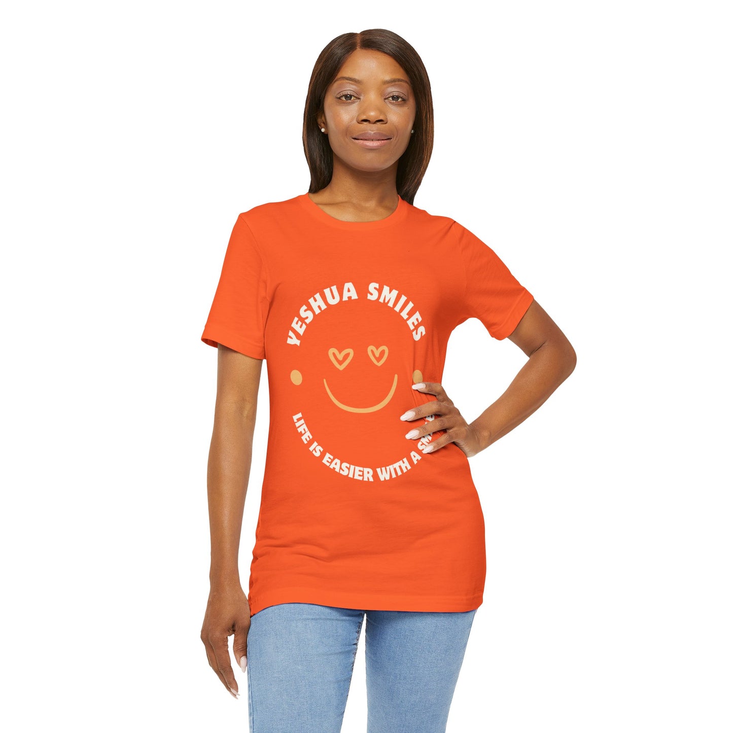 Yeshua Smiles Deluxe Tees