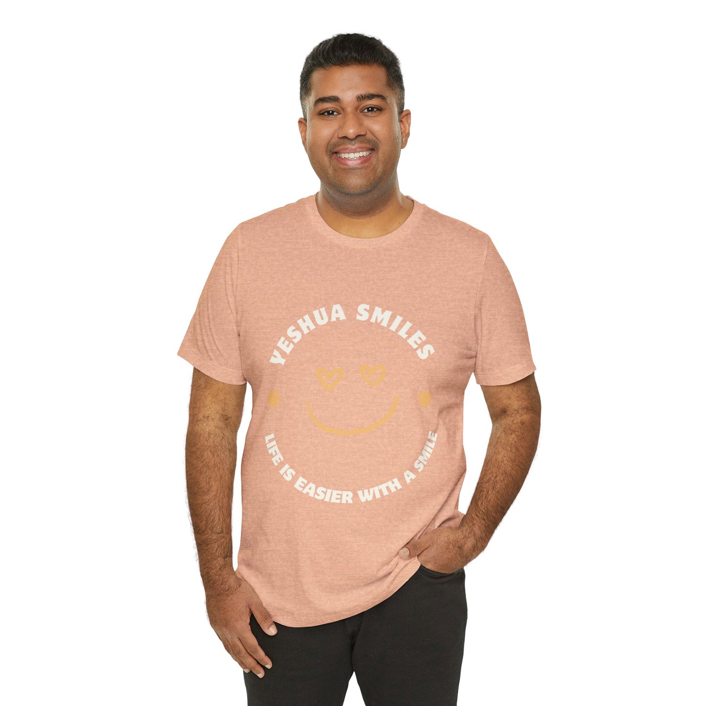 Yeshua Smiles Deluxe Tees