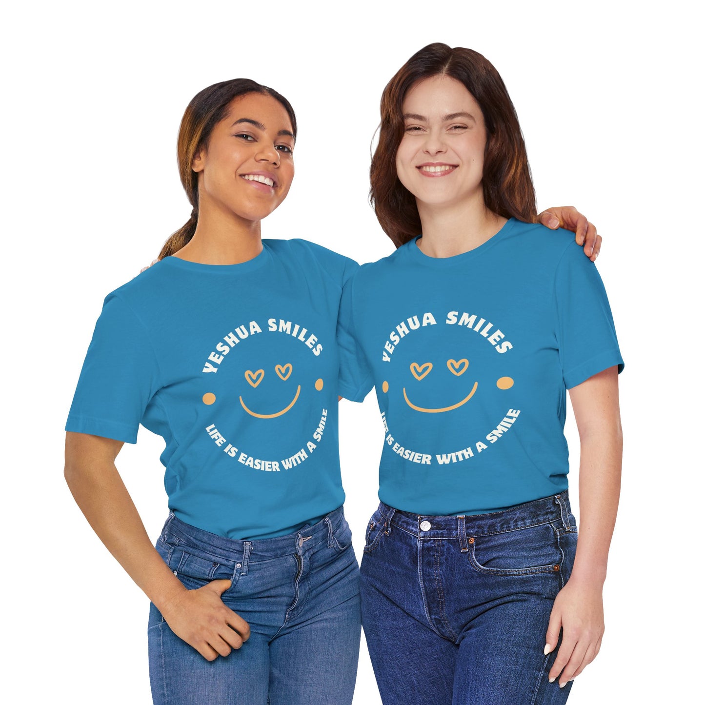 Yeshua Smiles Deluxe Tees