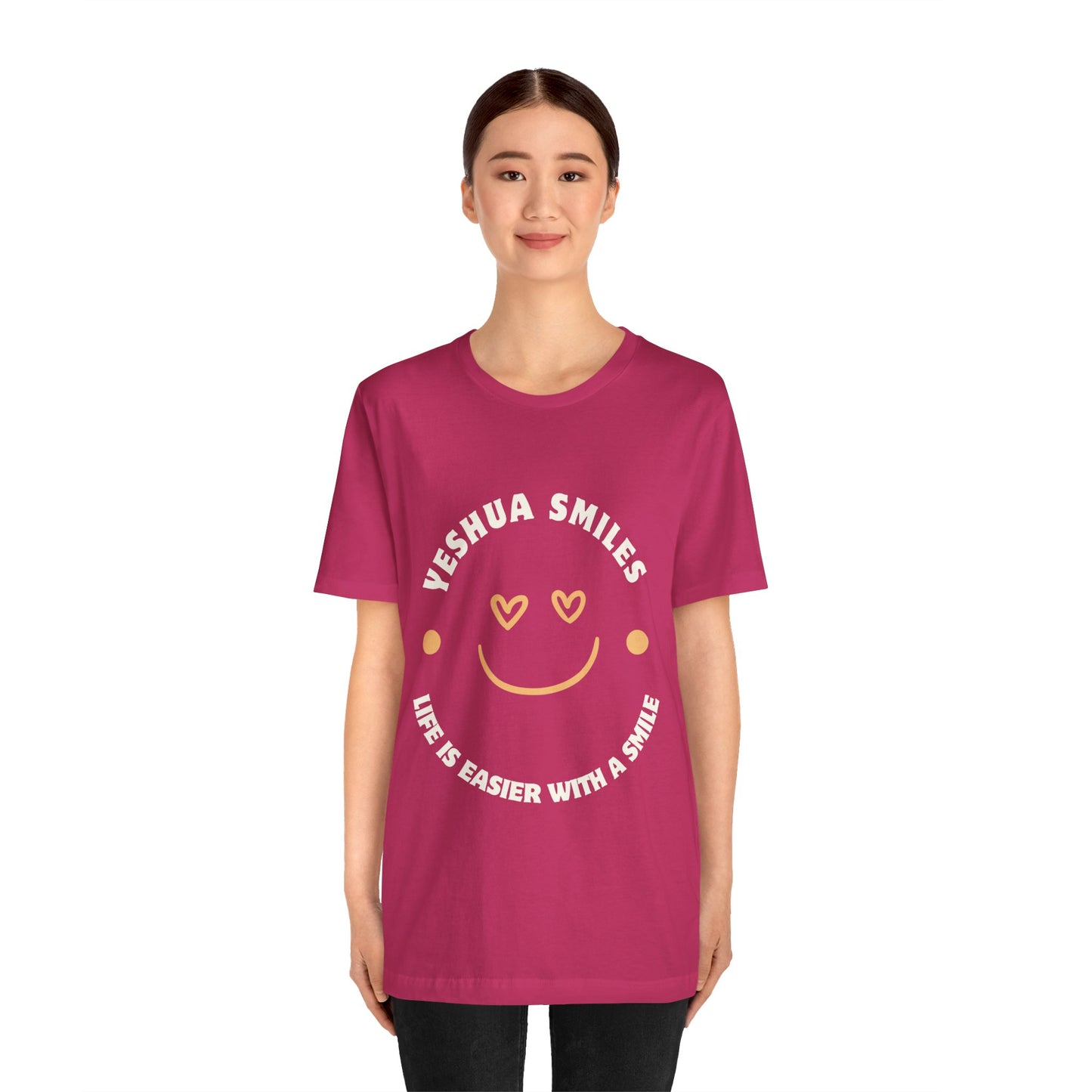 Yeshua Smiles Deluxe Tees