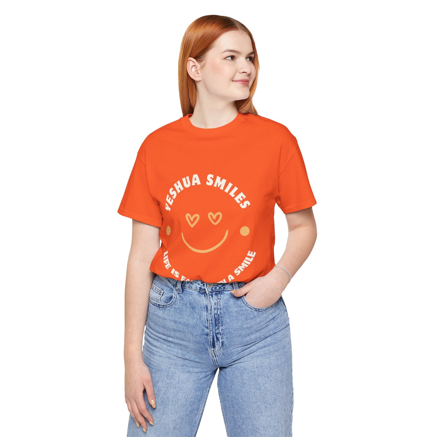 Yeshua Smiles Deluxe Tees