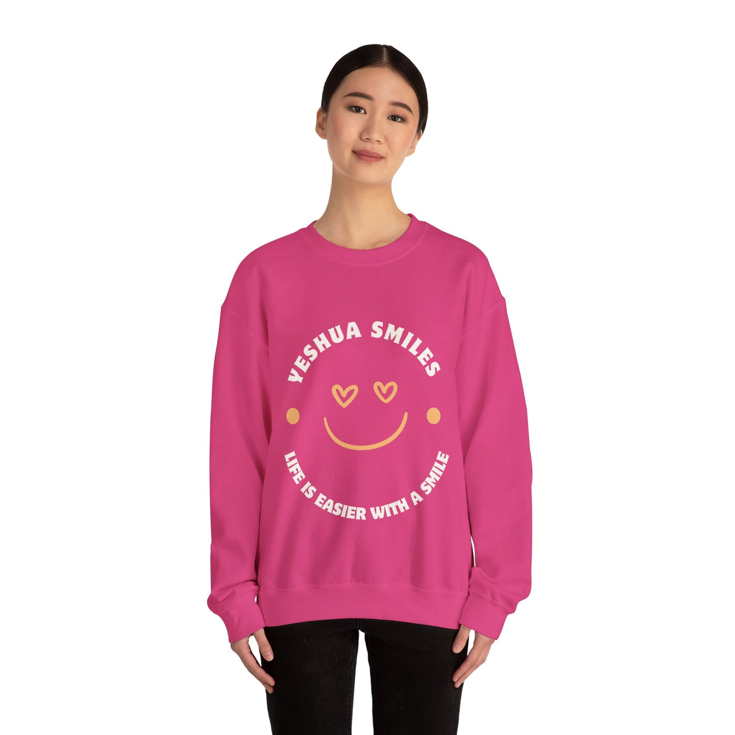 Yeshua Smiles Deluxe Sweatshirt