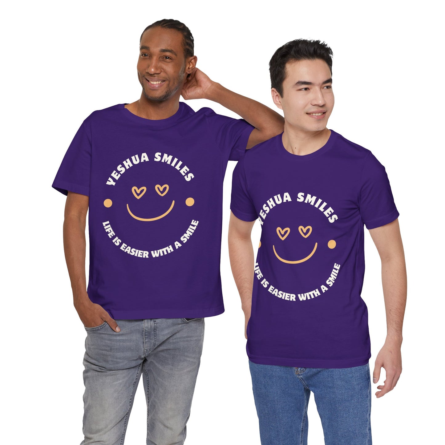 Yeshua Smiles Deluxe Tees