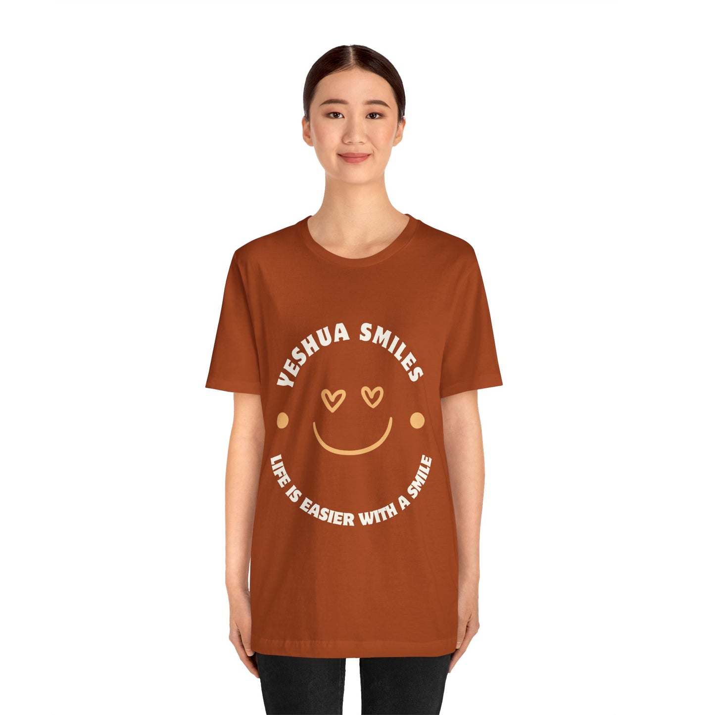 Yeshua Smiles Deluxe Tees