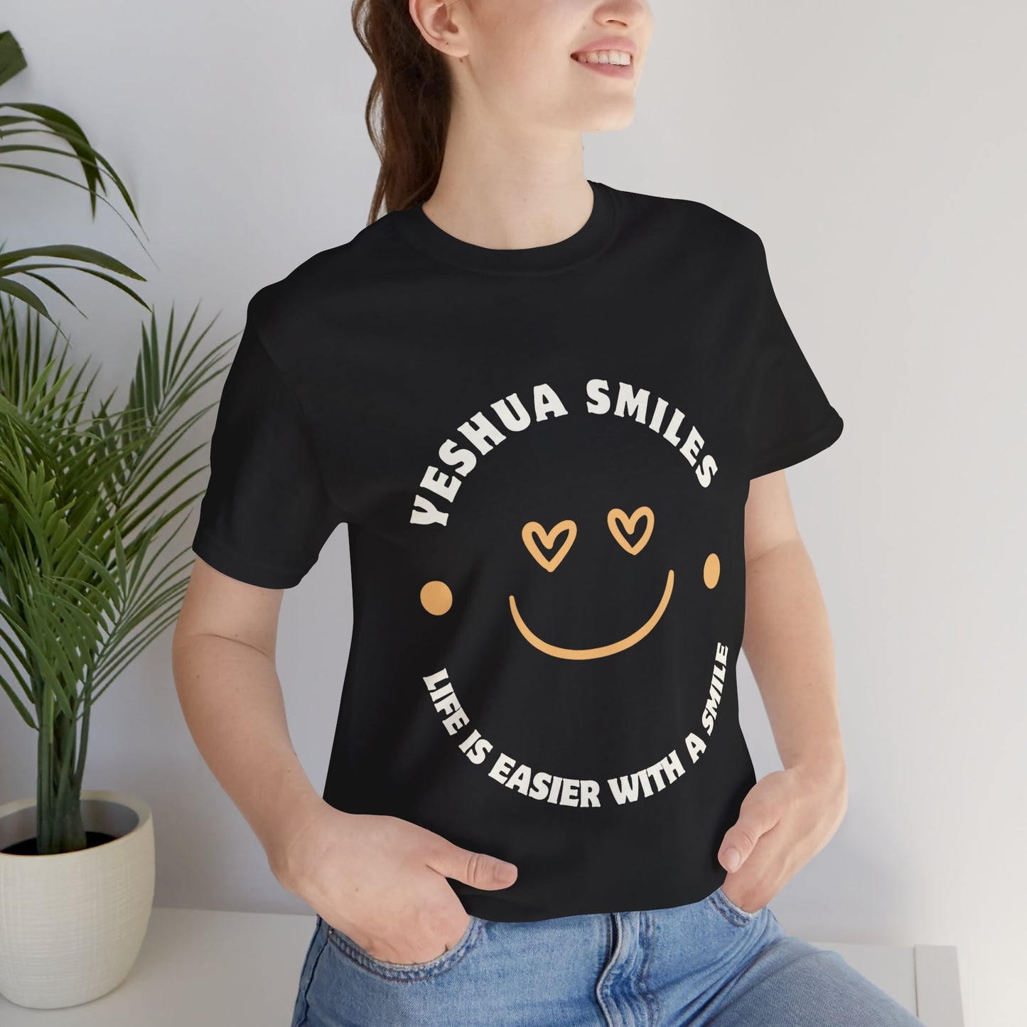 Yeshua Smiles Deluxe Tees