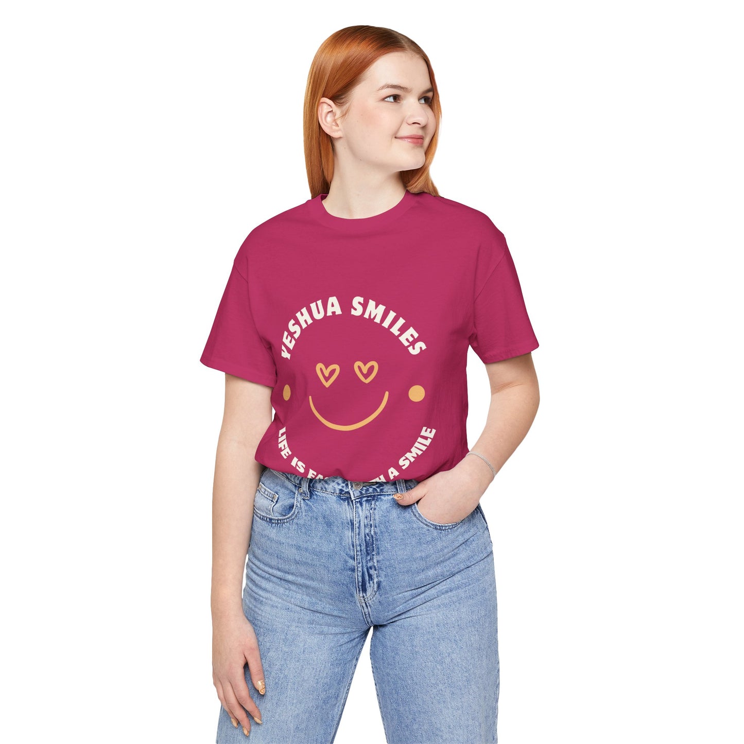 Yeshua Smiles Deluxe Tees