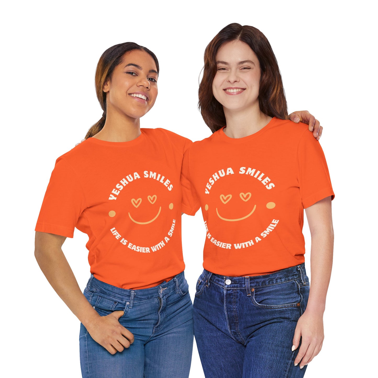 Yeshua Smiles Deluxe Tees