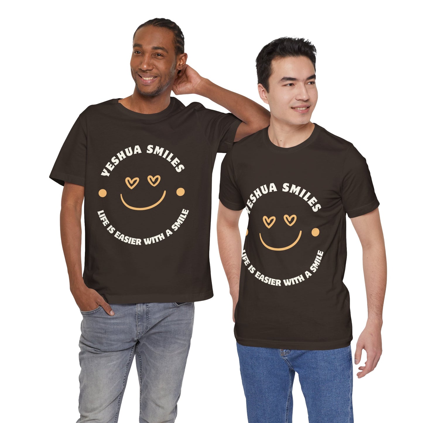 Yeshua Smiles Deluxe Tees