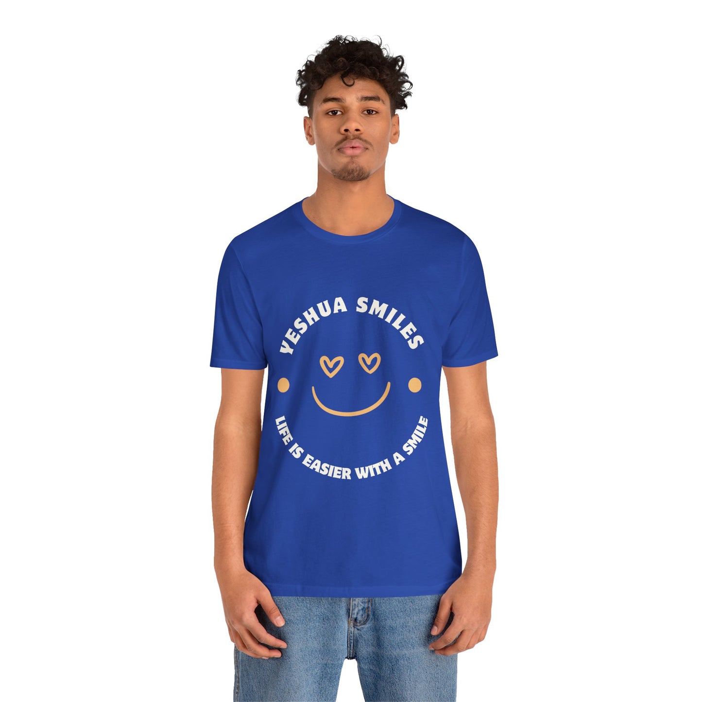 Yeshua Smiles Deluxe Tees