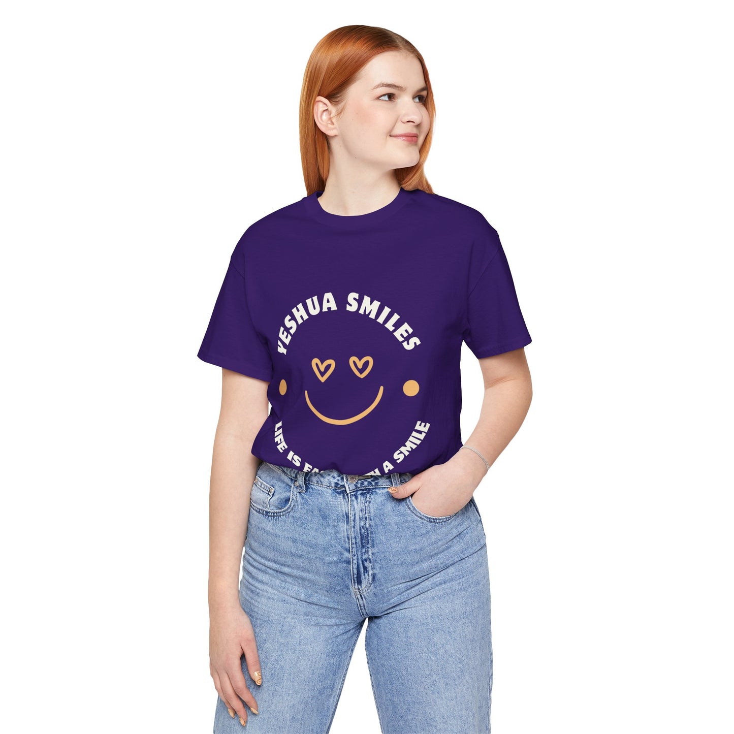 Yeshua Smiles Deluxe Tees