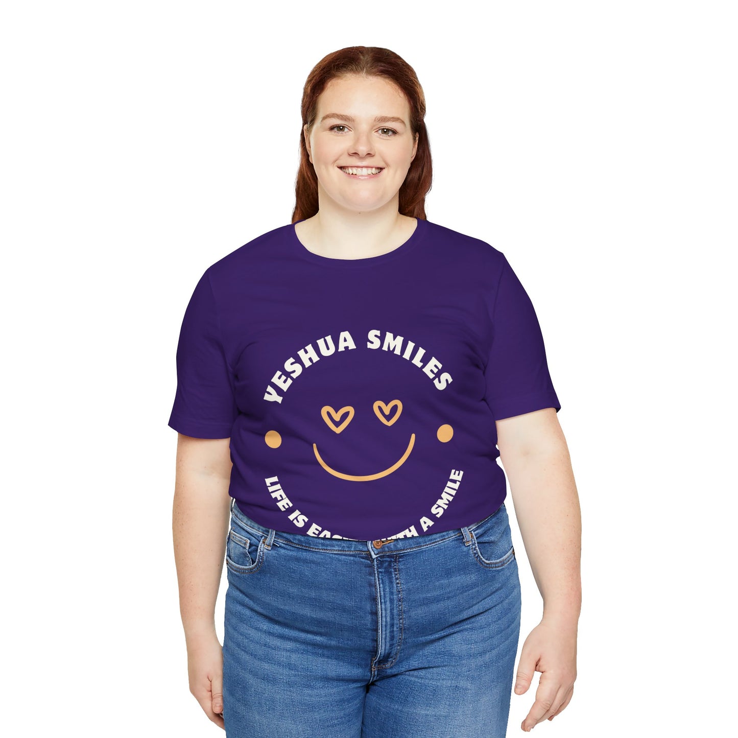 Yeshua Smiles Deluxe Tees