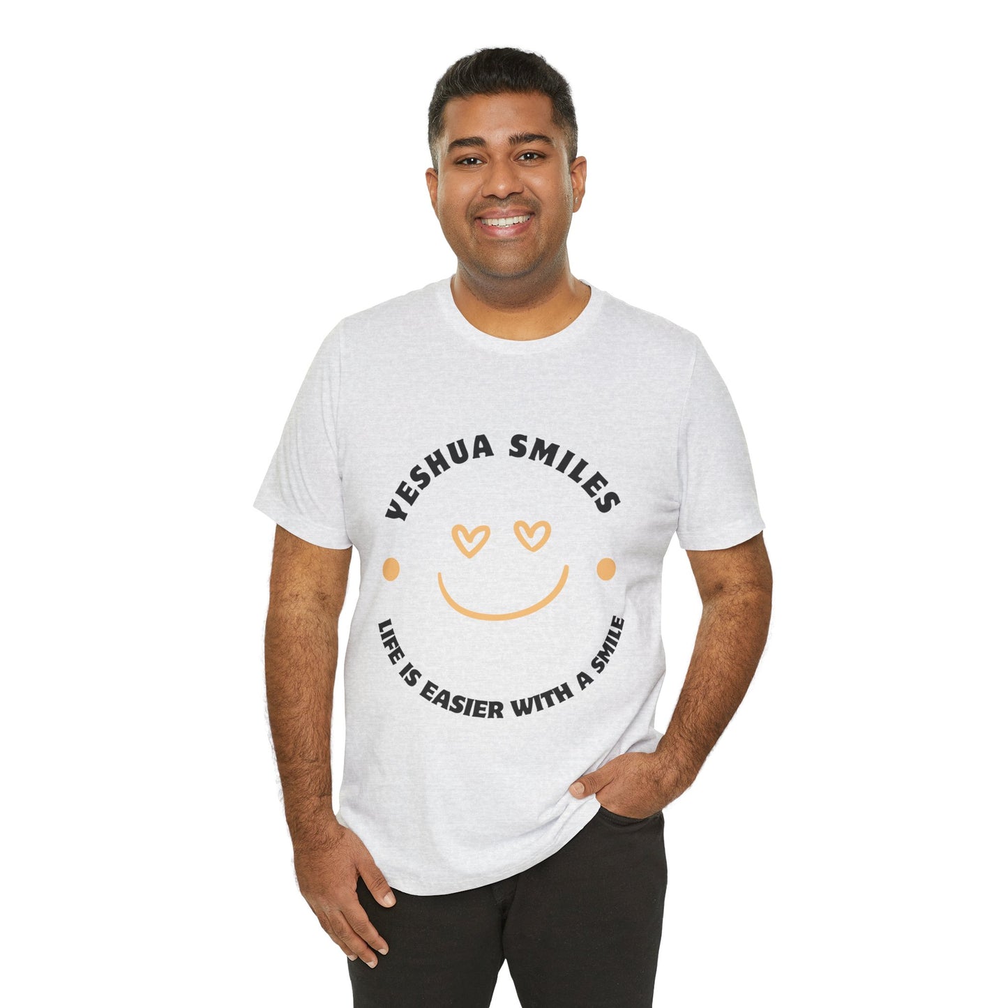 Yeshua Smiles Deluxe Tees