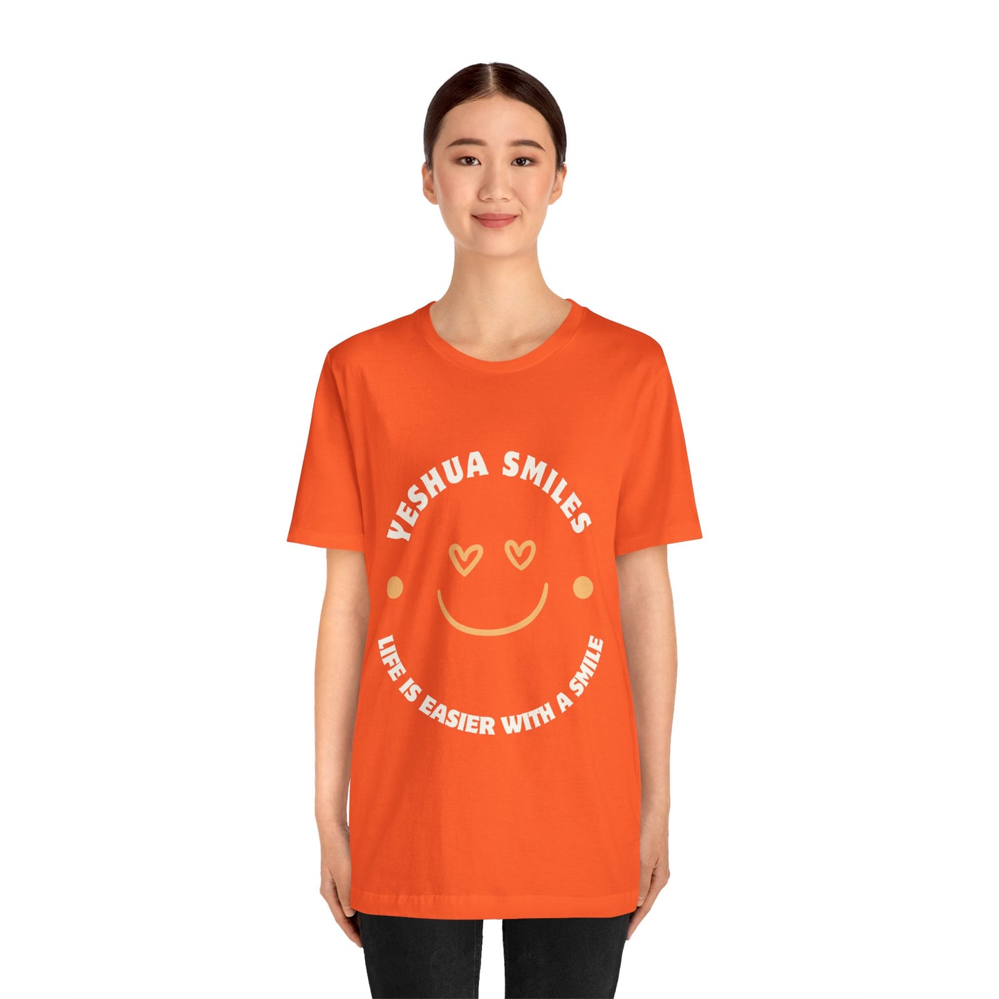 Yeshua Smiles Deluxe Tees