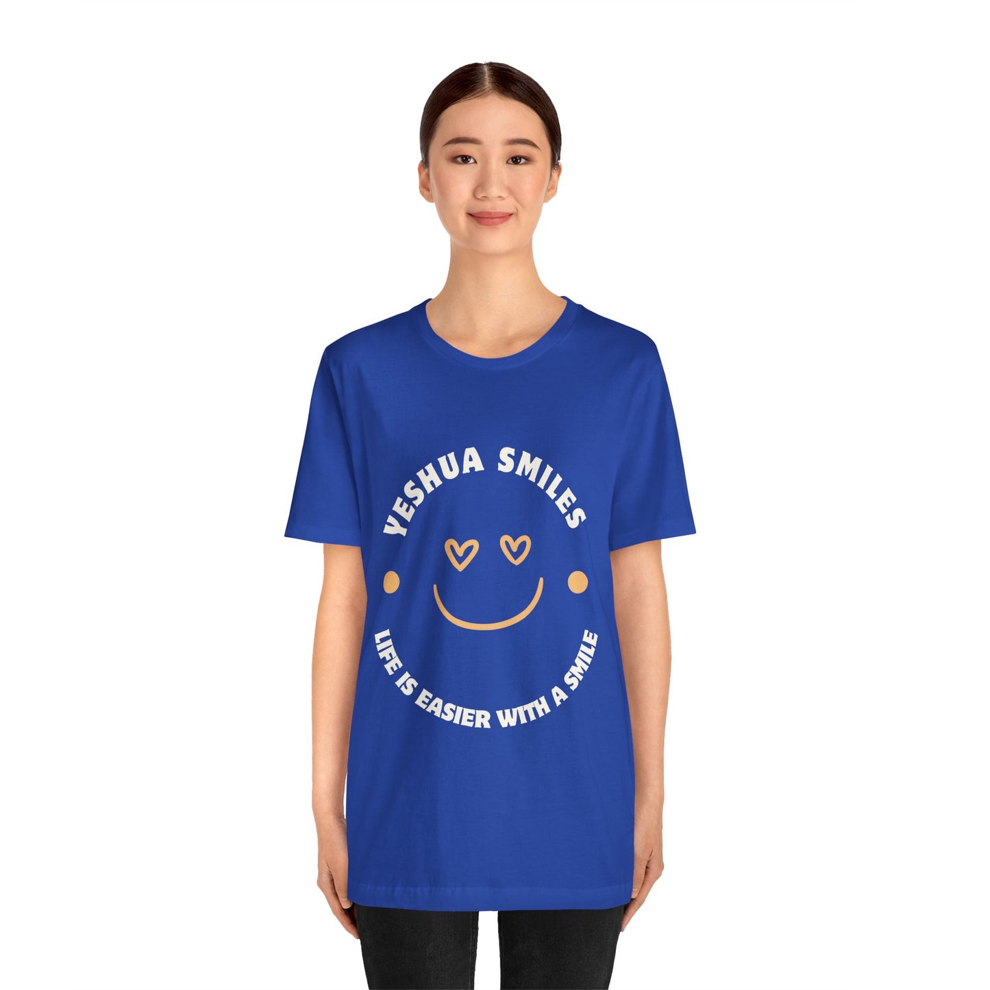 Yeshua Smiles Deluxe Tees