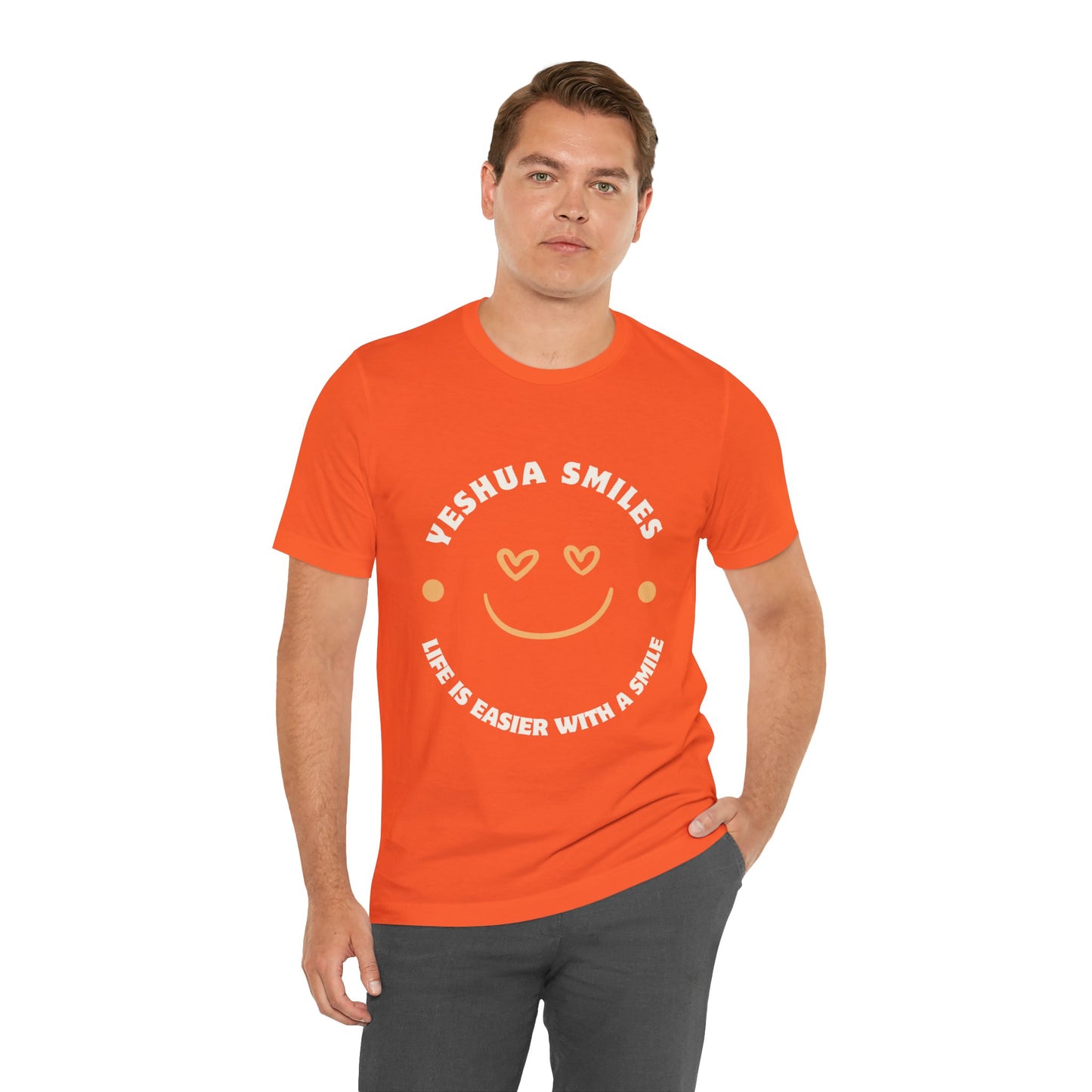Yeshua Smiles Deluxe Tees
