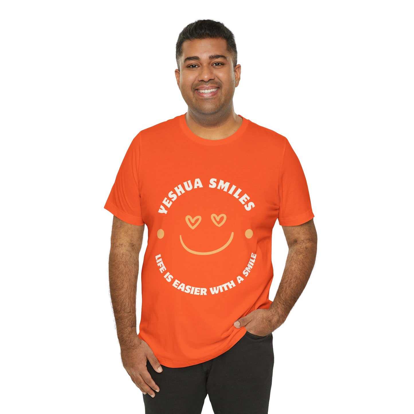 Yeshua Smiles Deluxe Tees