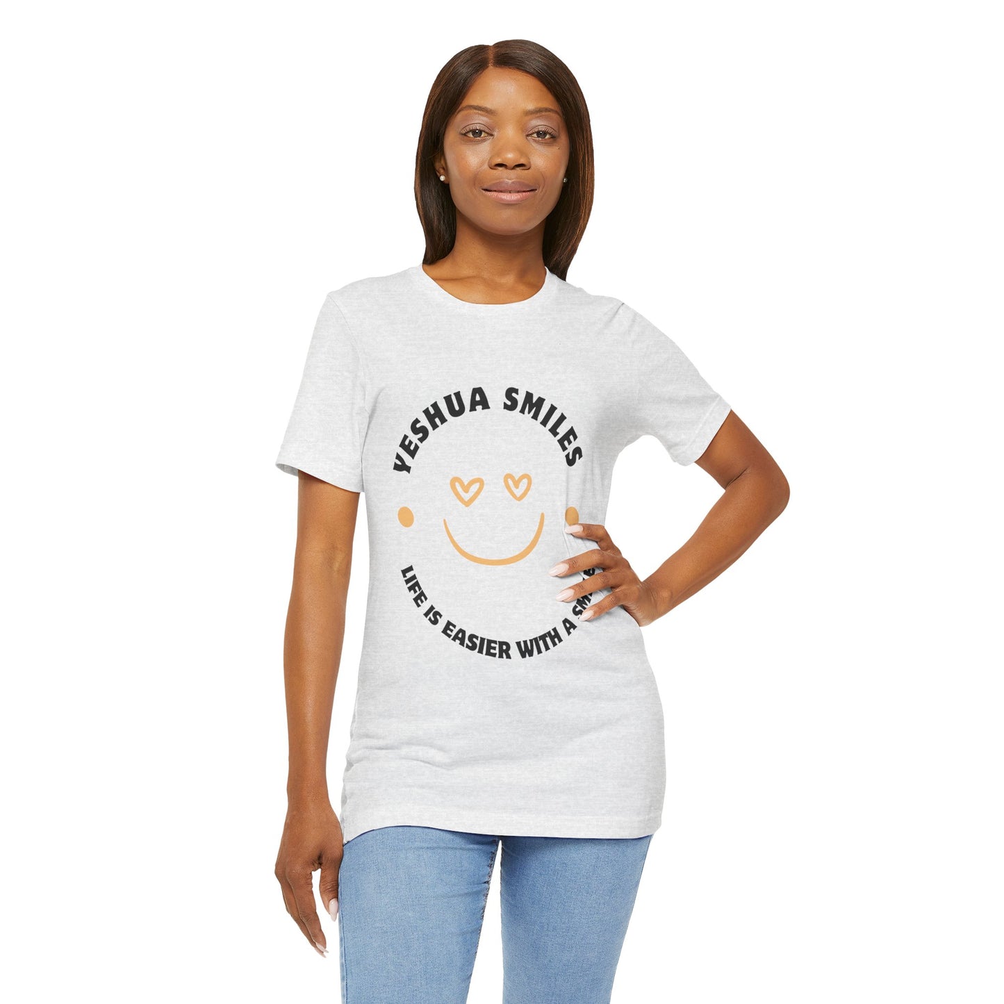 Yeshua Smiles Deluxe Tees