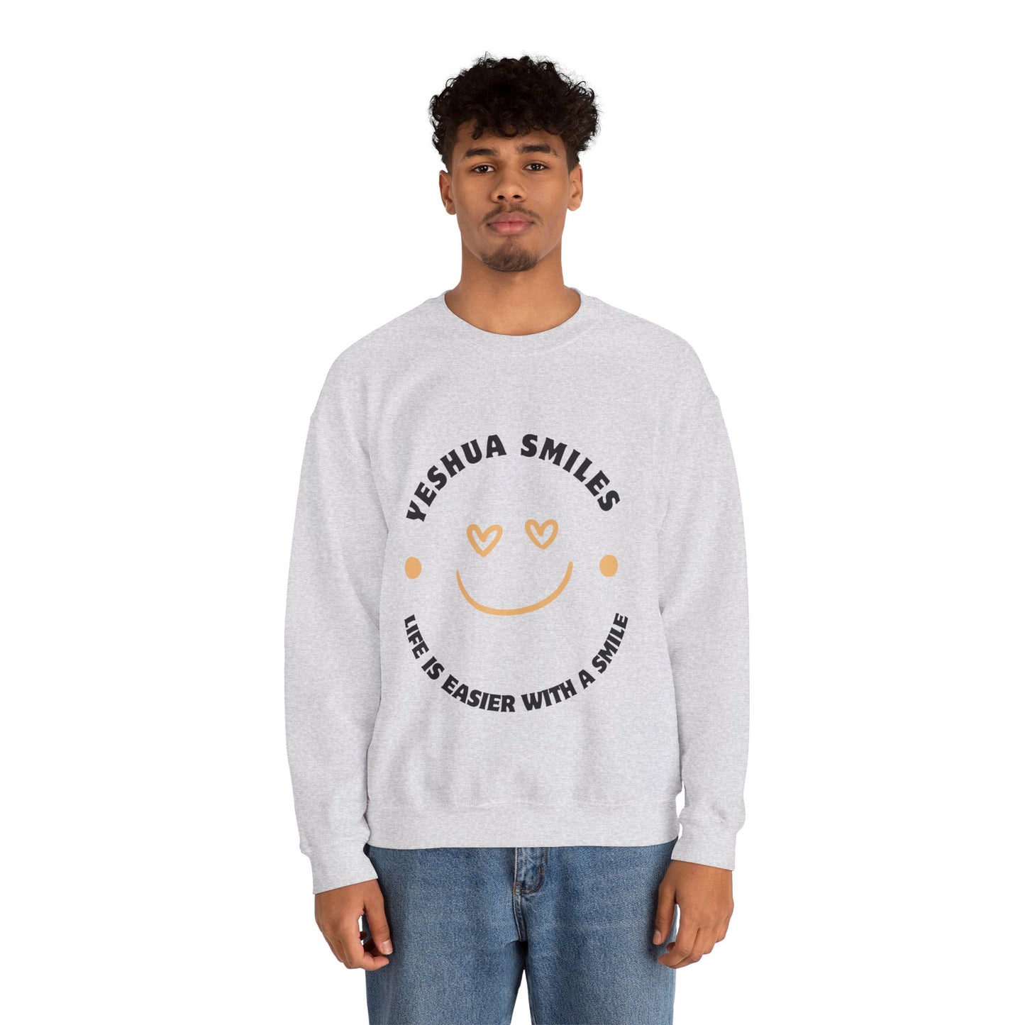Yeshua Smiles Deluxe Sweatshirt