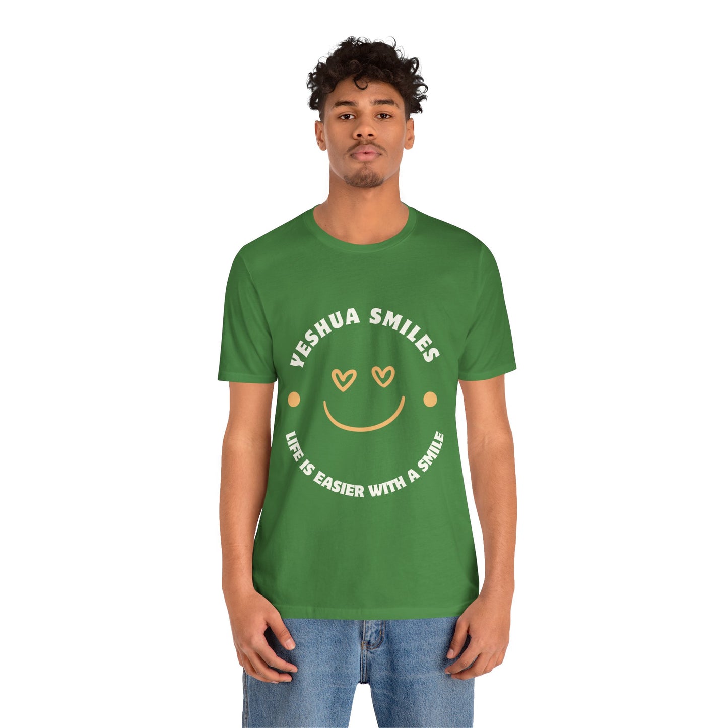 Yeshua Smiles Deluxe Tees