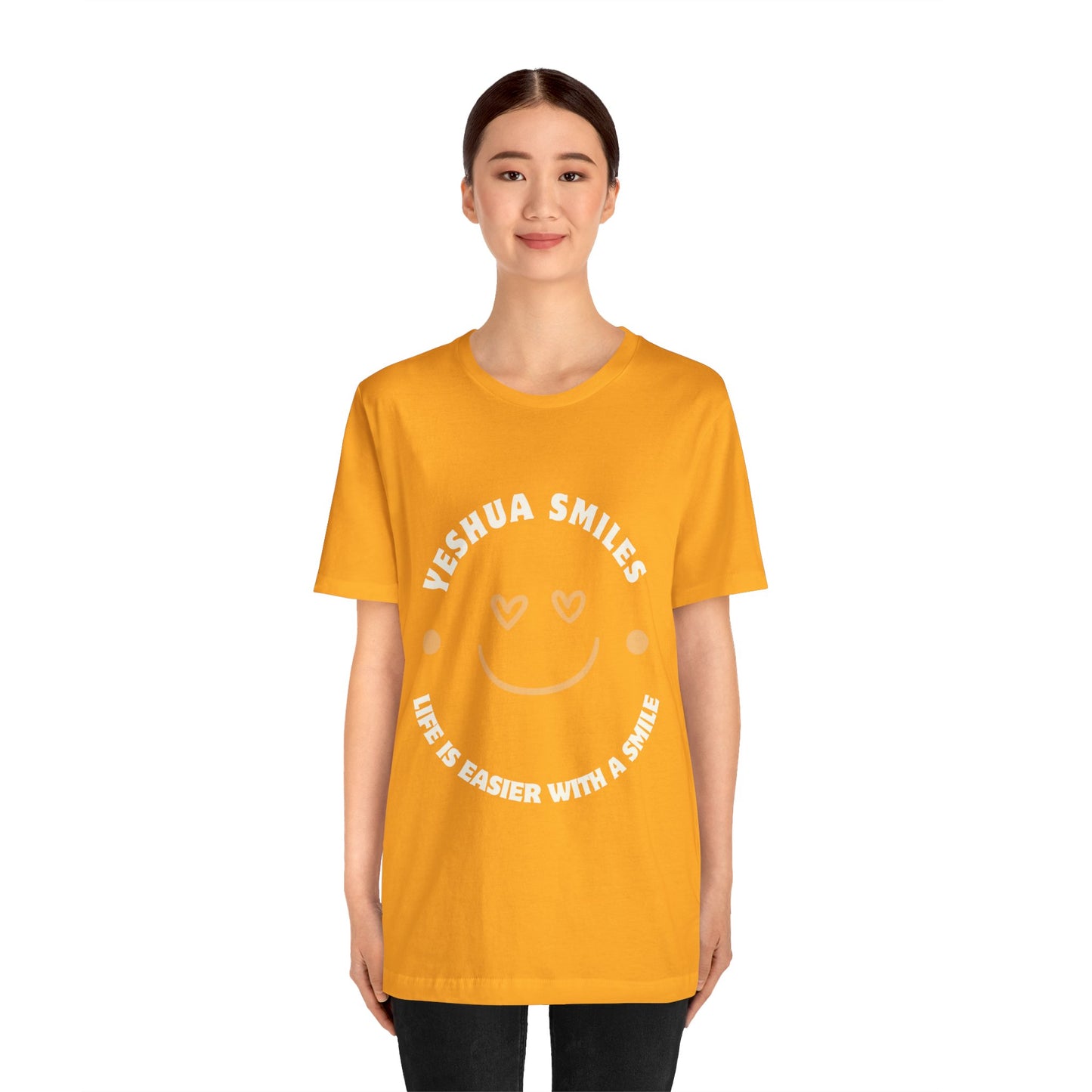 Yeshua Smiles Deluxe Tees