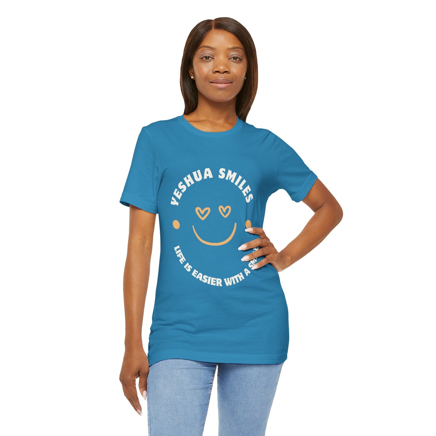 Yeshua Smiles Deluxe Tees