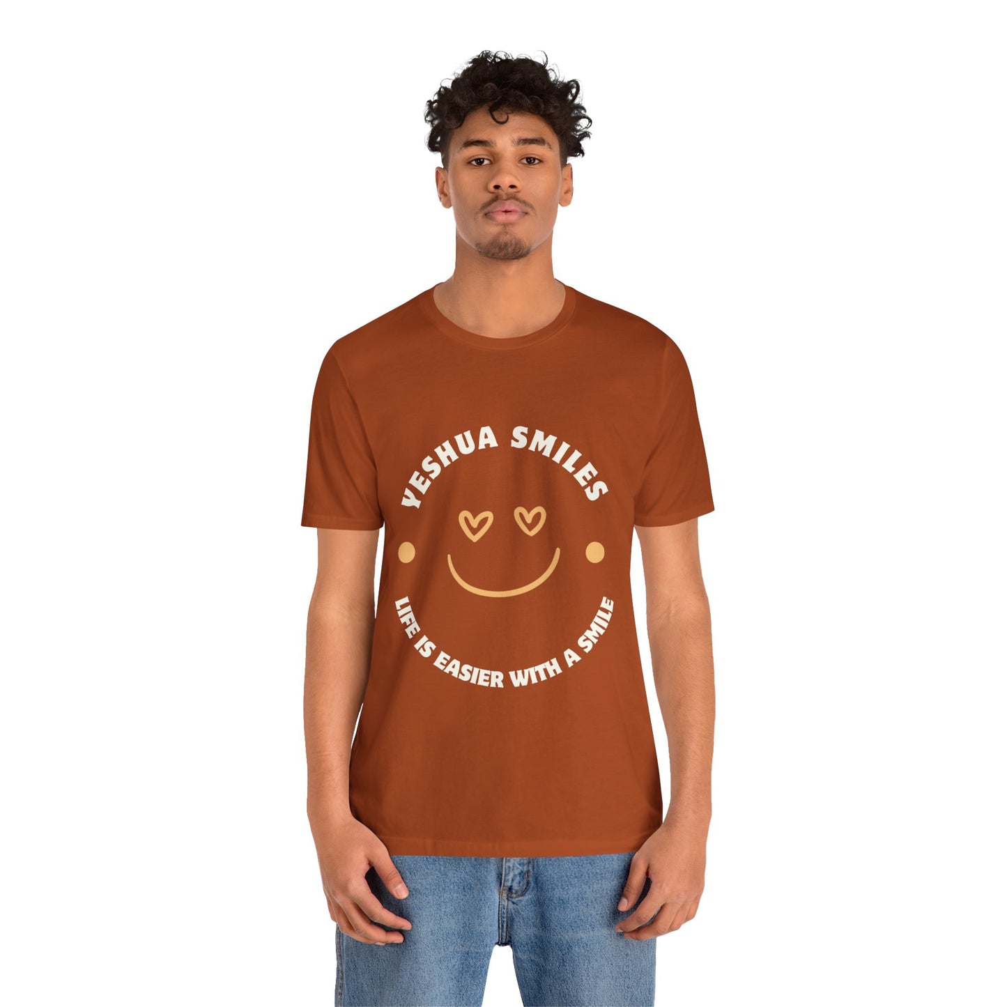 Yeshua Smiles Deluxe Tees