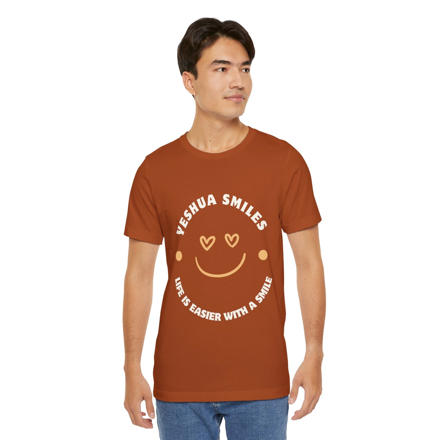 Yeshua Smiles Deluxe Tees