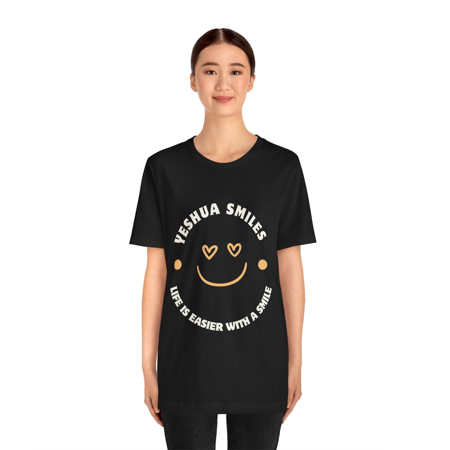 Yeshua Smiles Deluxe Tees