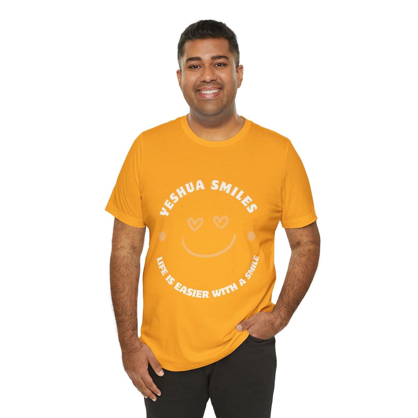 Yeshua Smiles Deluxe Tees