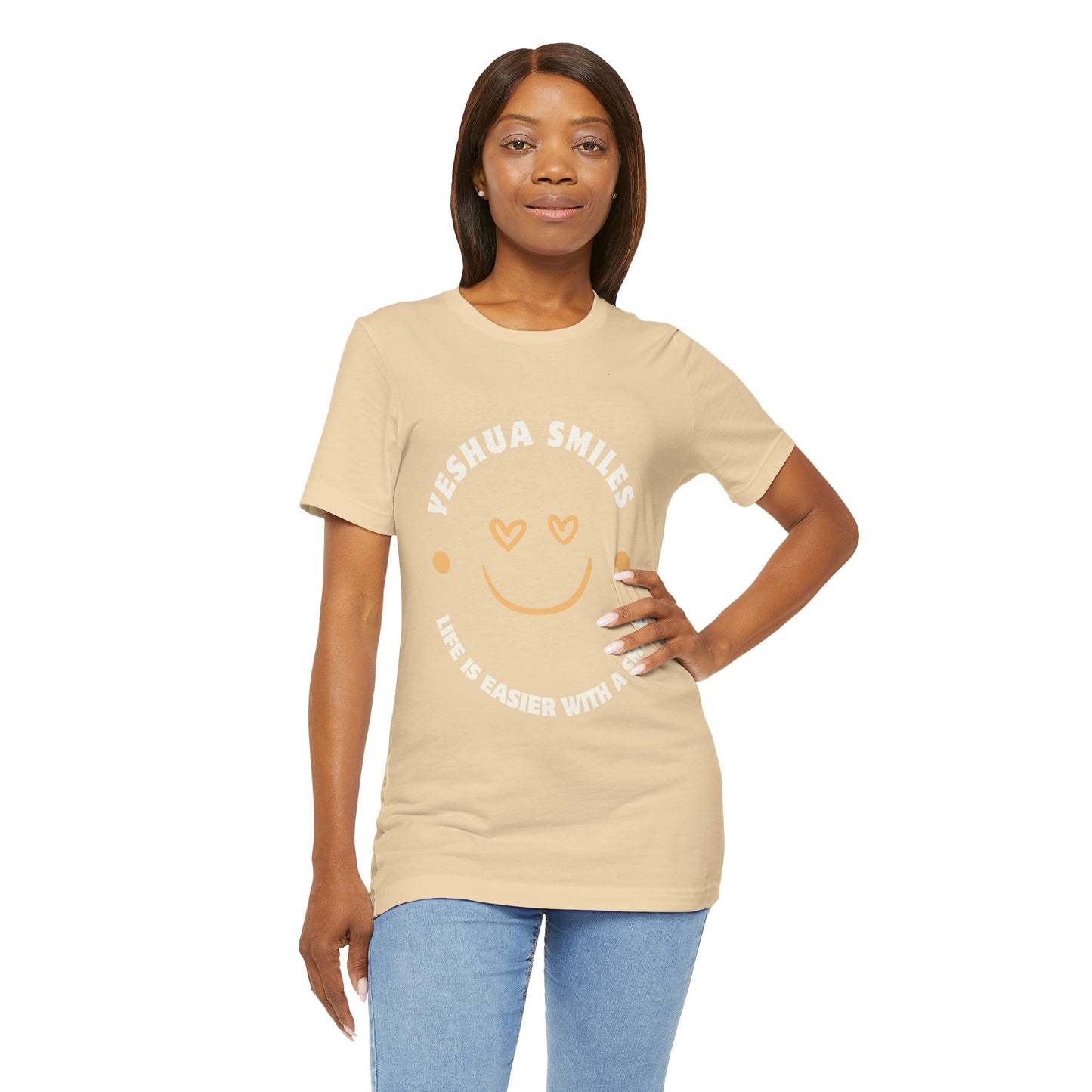 Yeshua Smiles Deluxe Tees