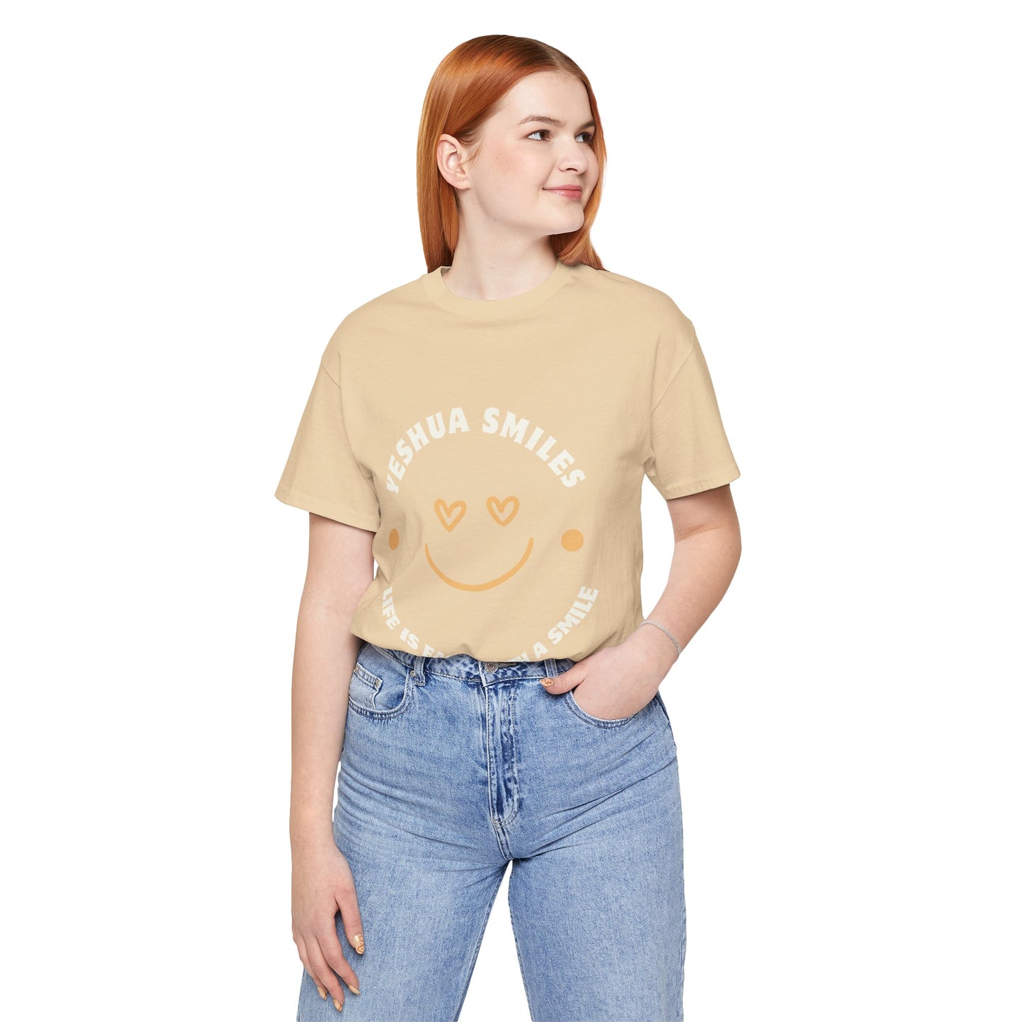 Yeshua Smiles Deluxe Tees