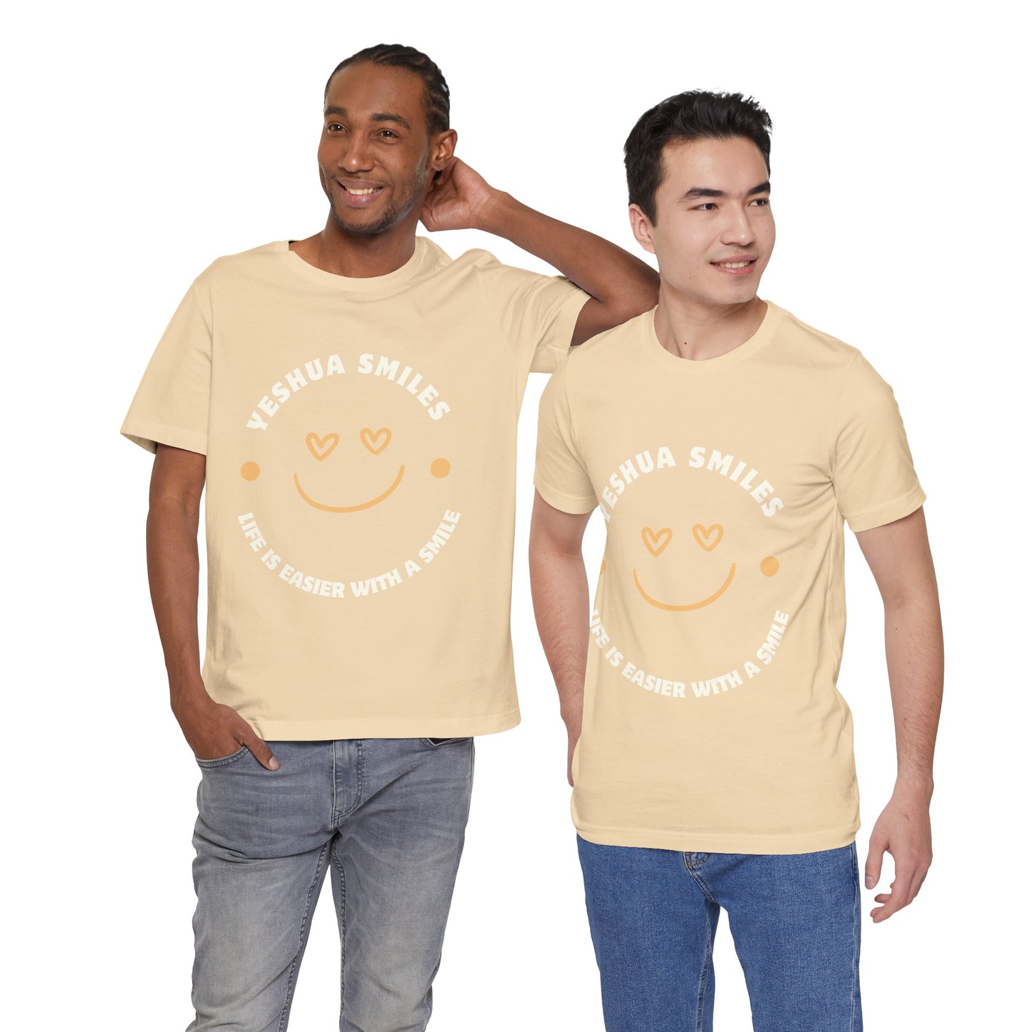 Yeshua Smiles Deluxe Tees