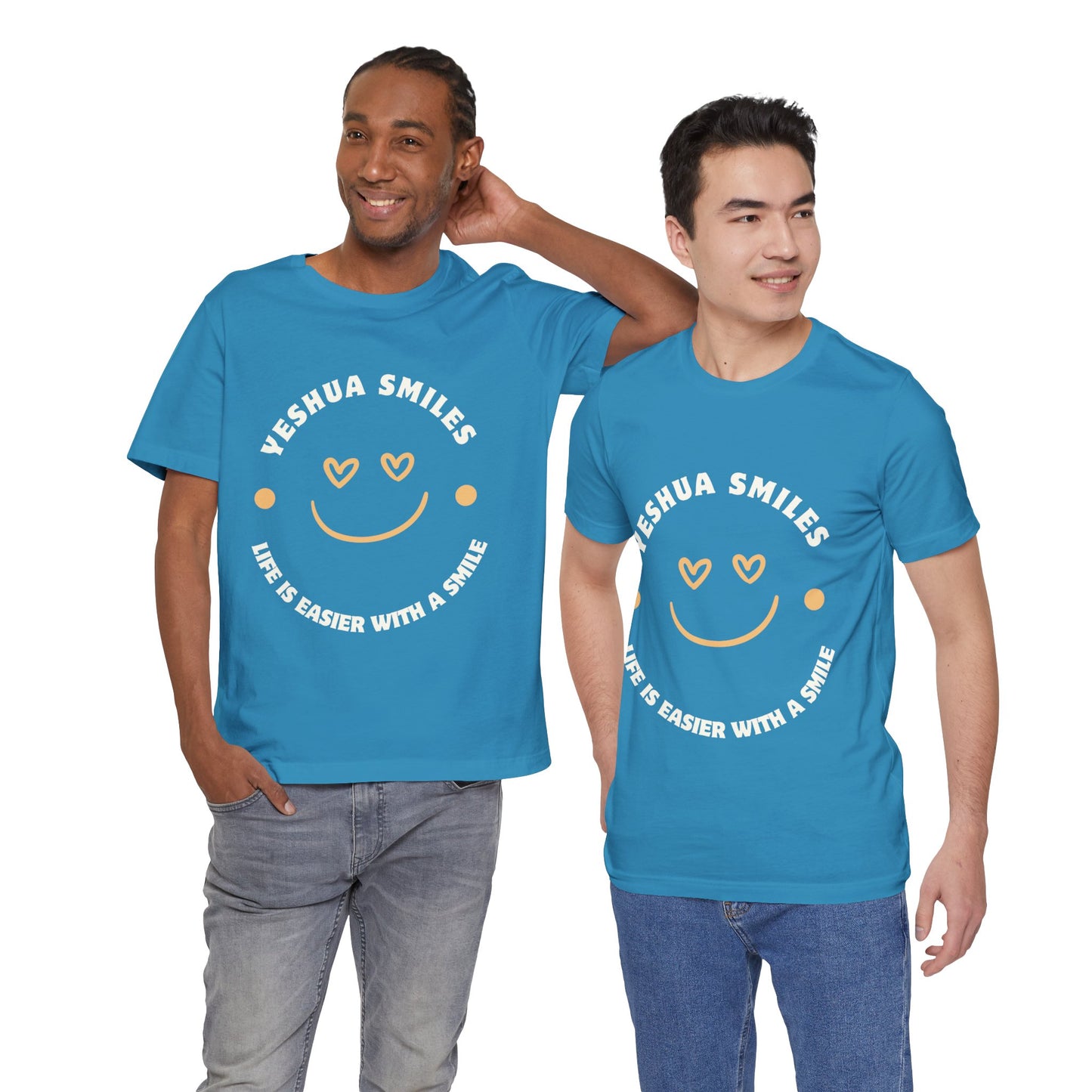 Yeshua Smiles Deluxe Tees