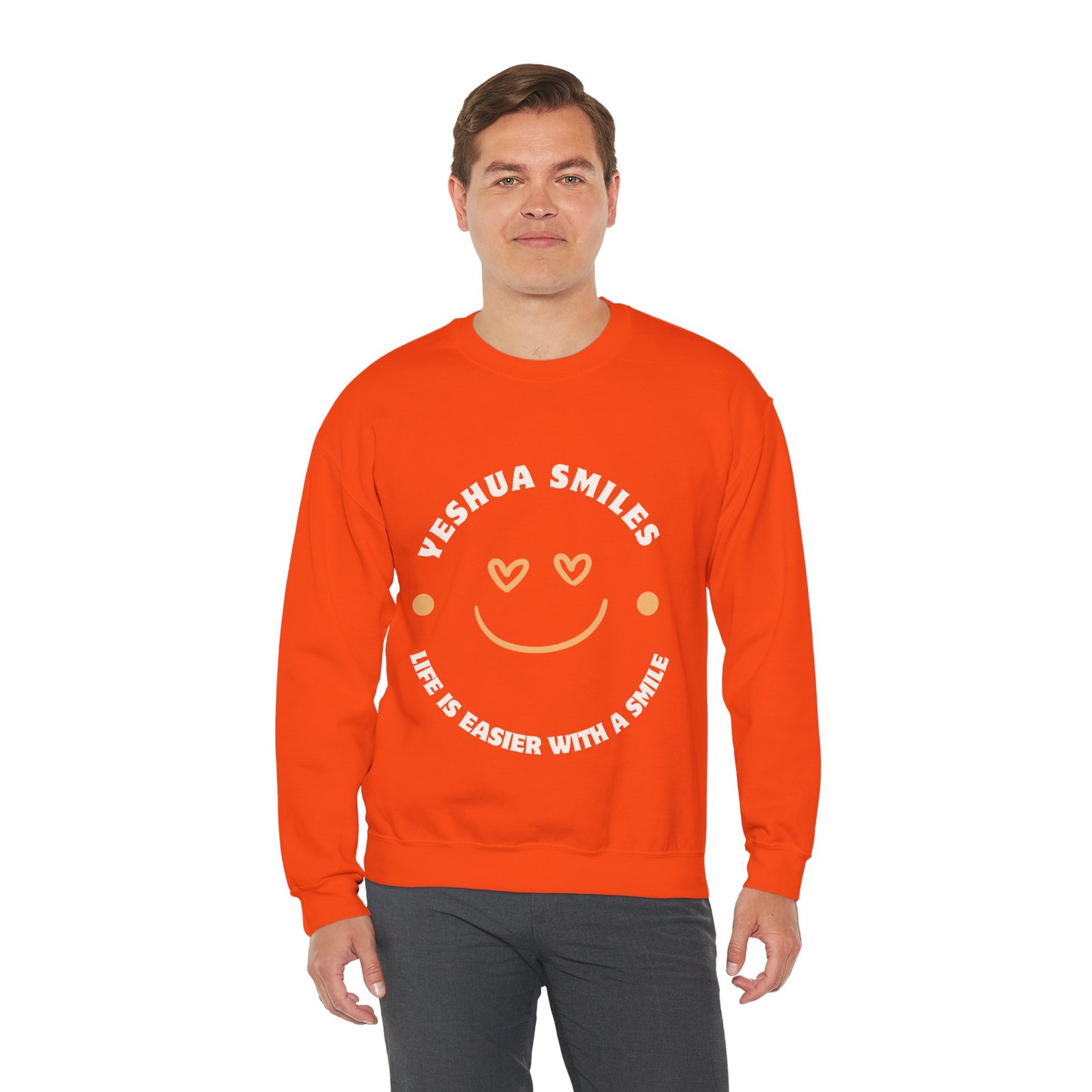 Yeshua Smiles Deluxe Sweatshirt